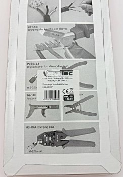 Presszange für Aderendhülsen 0,25-2,5mm²