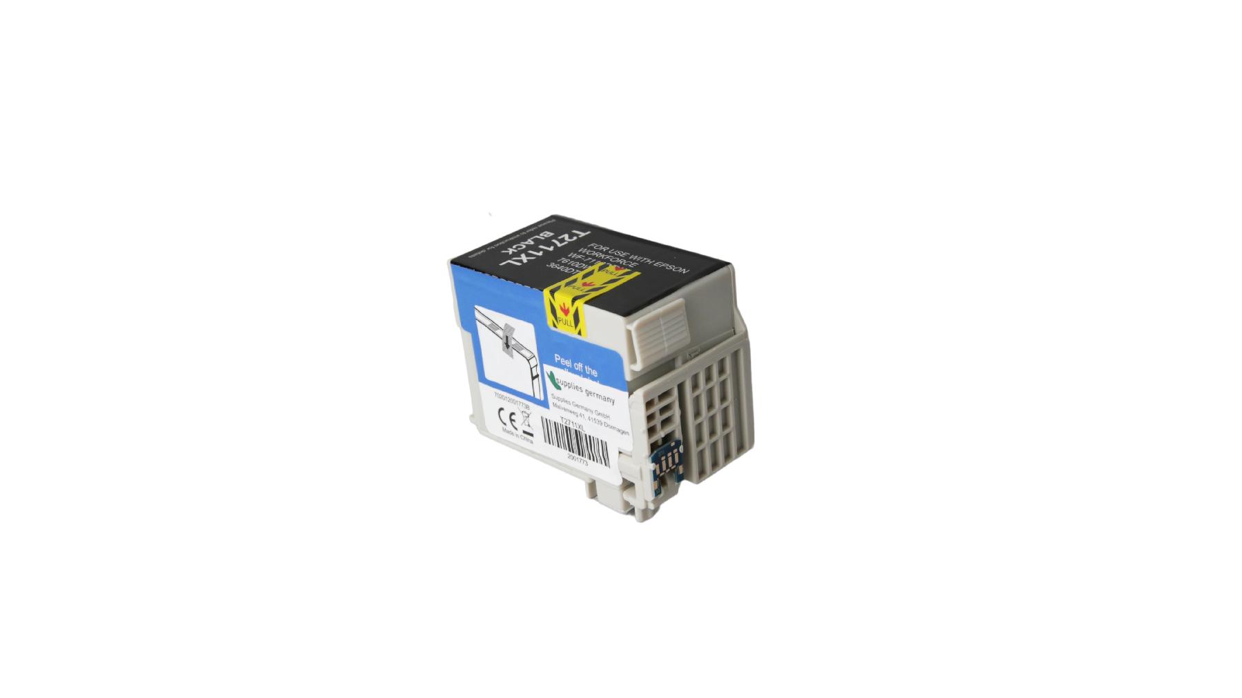 T2711XL alternativ Tinte black für Epson / C13T27114010 / 35ml