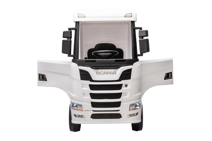 Kinderfahrzeug SCANIA R Series 4 Motoren - mit Hänger - schwarz