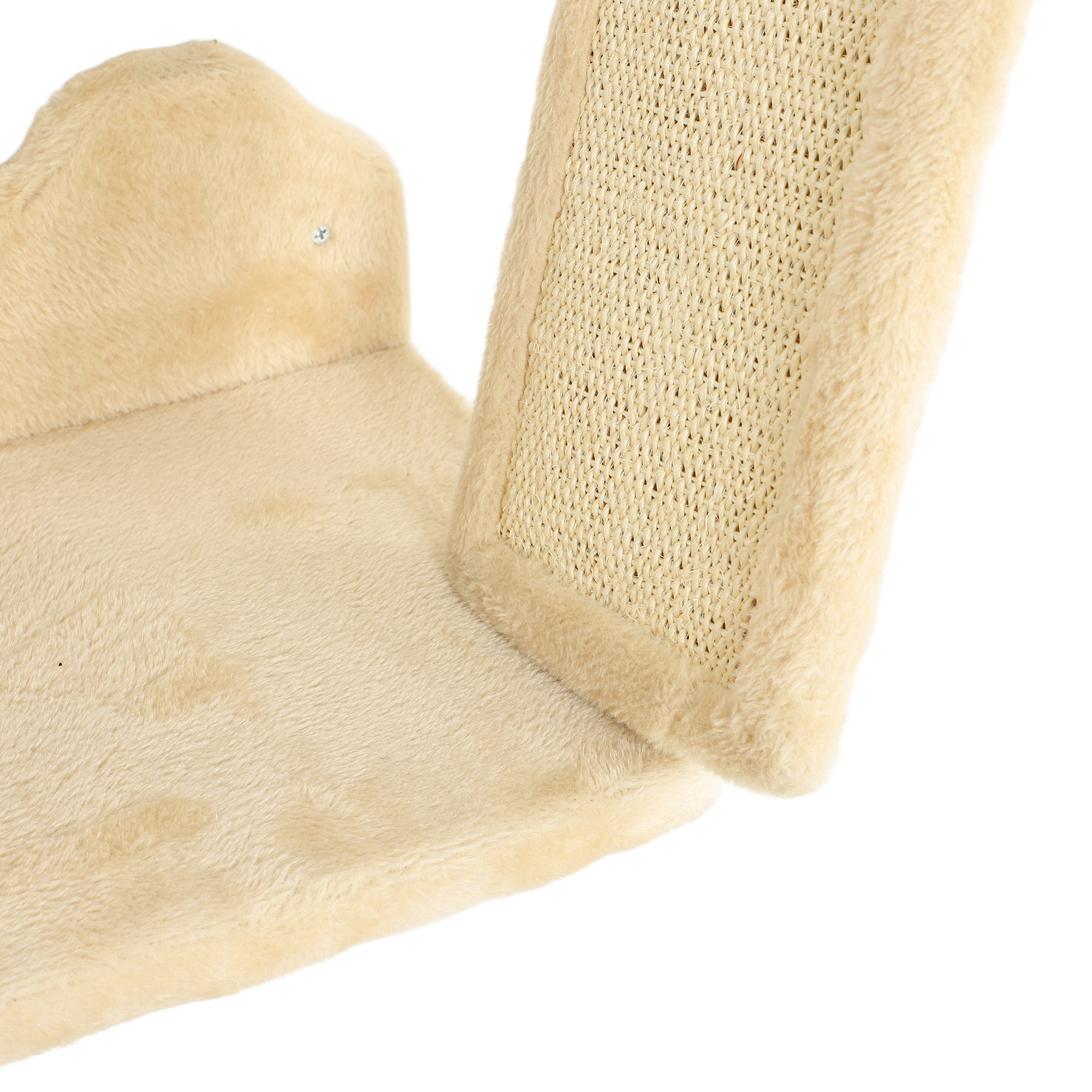 Katzentreppen-Set, Wand- und Deckenmontage, für Katzen bis 5 kg, Beige
