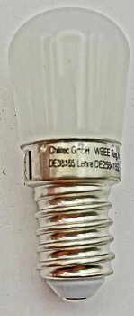 LED Lampe E14 Mini, 23x51mm, 2W, 190lm, 3000k,120°, warmweiß