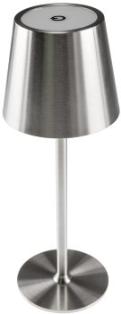 LED Akku-Tischleuchte "Foco Tenda" / 2900K, IP44, Touchschalter, 30cm