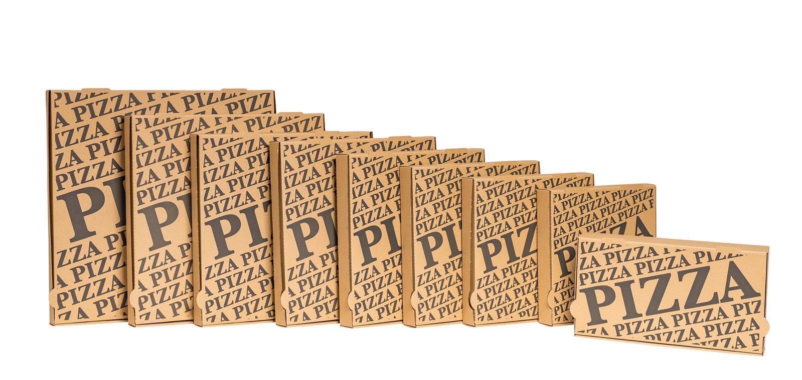 Pizzakarton, 260x260x40mm, VPE100