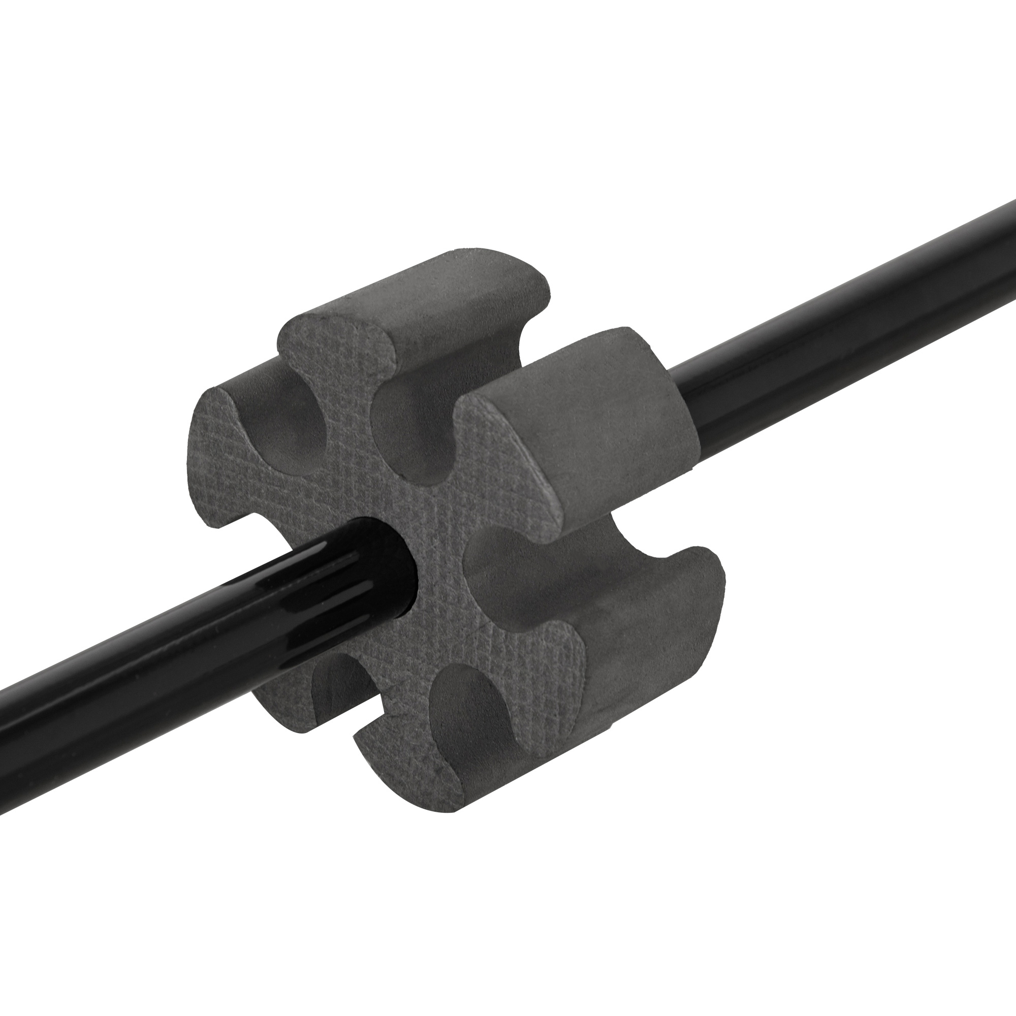 Badmintonnetz, höhenverstellbar, faltbar, mit Tragetasche, 3,10m, Schwarz/Blau
