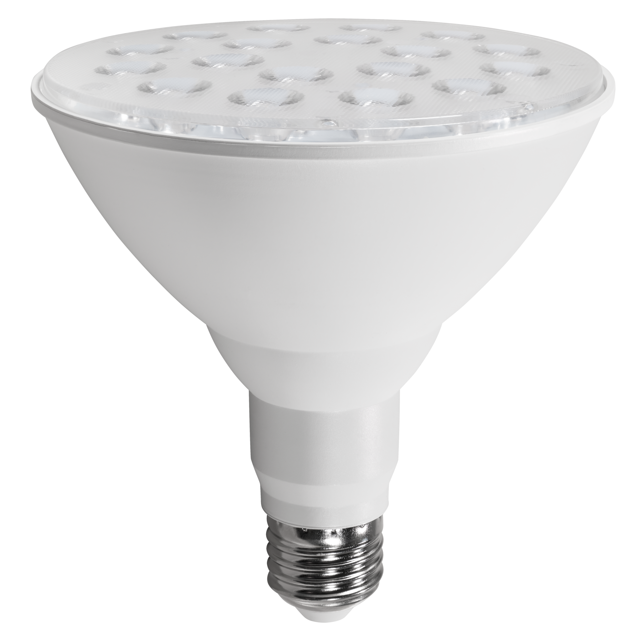 LED-Strahler McShine, E27, PAR38, 15W, 1.200 lm, 45°, 3000K, warmweiß