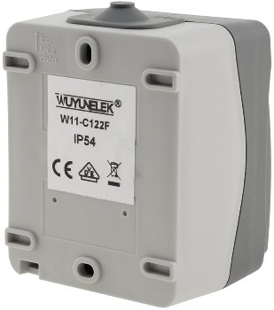 NUQUI Feuchtraum Kontrollschalter / IP54, Aufputz, 250V~/ 10A