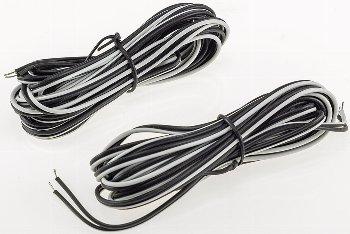 Flatpanel-Lautsprecher, 40W, schwarz, Surround, 4 Ohm, 86dB, 2-Wege, Paar