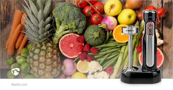 Stabmixer | 100 W | Geschwindigkeitseinstellung: 1 Geschwindigkeitsstufe | schwarz / Silber