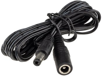 Verlängerungskabel für Netzteile 1,5m, 5,5mm / 2,1mm, Stecker / Buchse