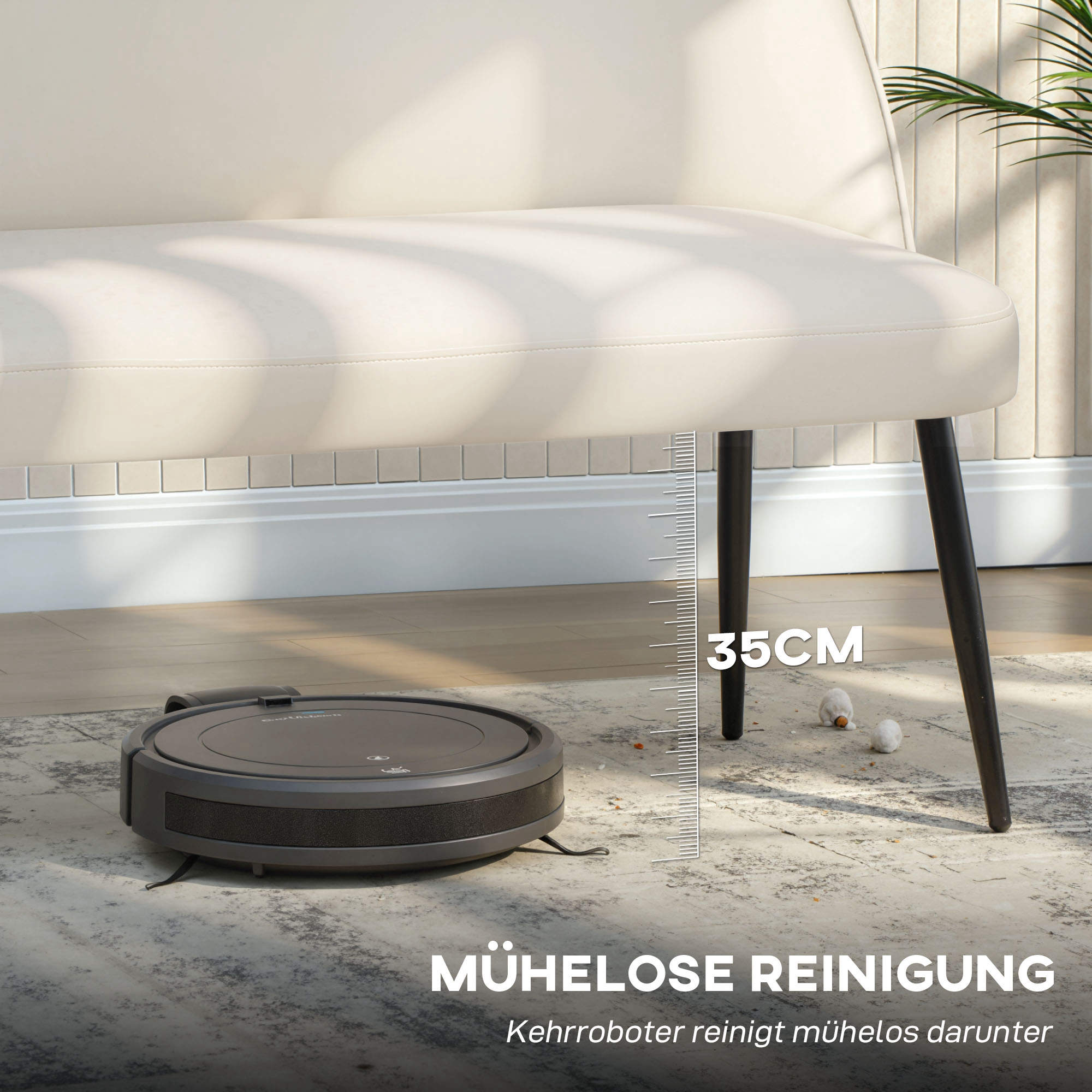 2-Sitzer-Sofa, moderne Polstercouch mit Metall- und Holzrahmen, samtartiger Stoffbezug, Beige