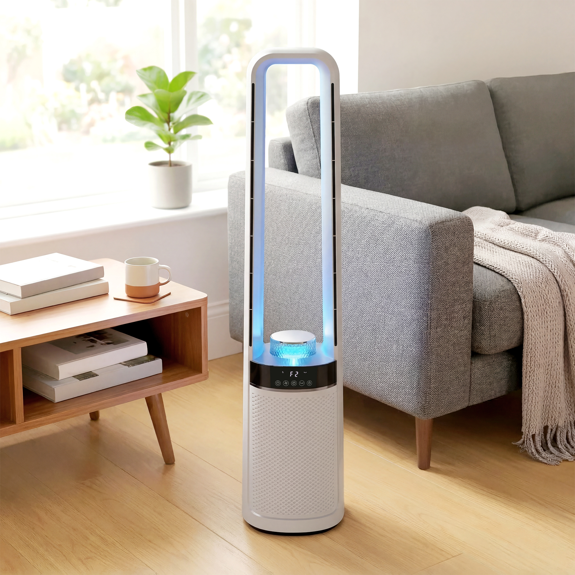 homcom-leiser-flugelloser-turmventilator-mit-4-farbiger-led-beleuchtung-fernbedienung-12-stunden-timer-weiss~24P8A046PR001