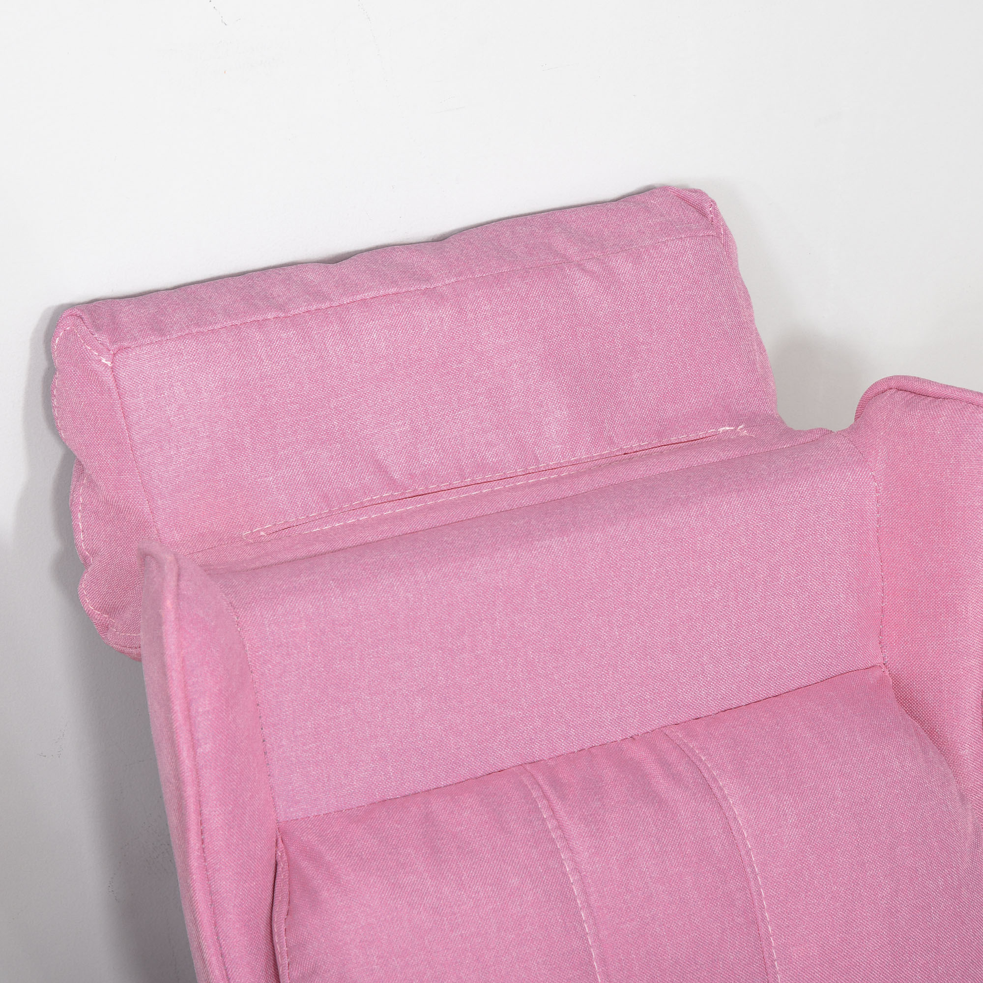 Kindersofa Kindersessel mit Fußstütze Armlehne verstellbare Rückenlehne Relaxsessel Kindercouch Stuhl Liegecouch Kinder Sofa für 3-5 Jahre Jungen und Mädchen Rosa