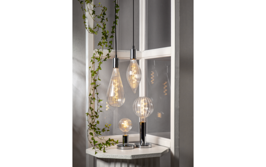 LED-Tropfenlampe ''Decoled'', E37, 2200K, 150lm, 2W, warmweiß, dimmbar