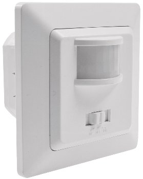 MILOS Bewegungsmelder 160°,weiß matt, LED geeignet,  250V~, Unterputz, 2-Draht