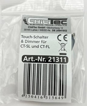 Touch-Schalter & Dimmer für CT-FL Serie / 3,5mm Stecker