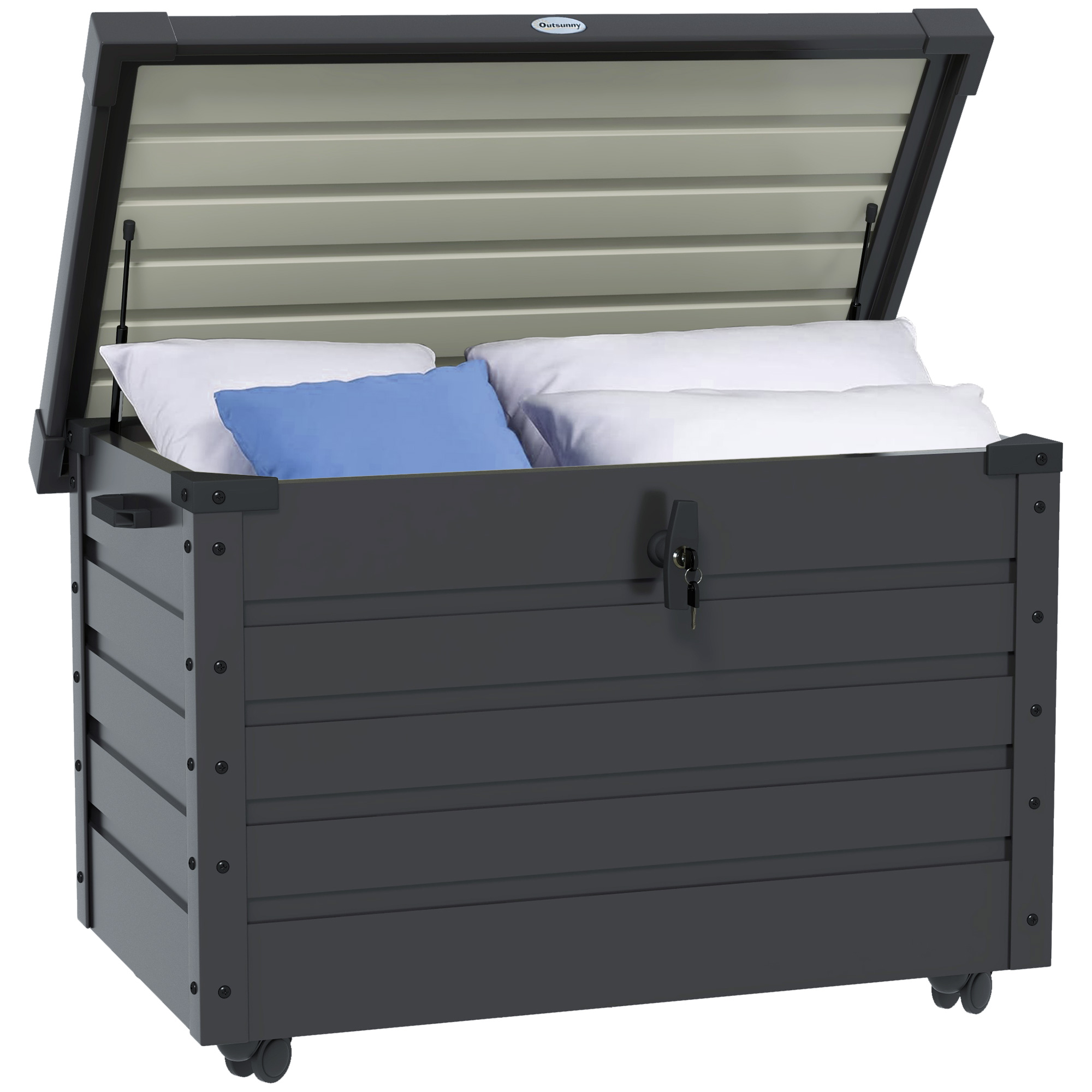 outsunny-outdoor-aufbewahrungsbox-gartenbox-kissenbox-wetterbestandig-4-rollen-100-cm-x-62-cm-x-65-cm-dunkelgrau~1M71UC8S0A000