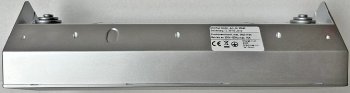 5-fach Steckdosenblock, silber / 250V~/ 16A, Aufbaumontage