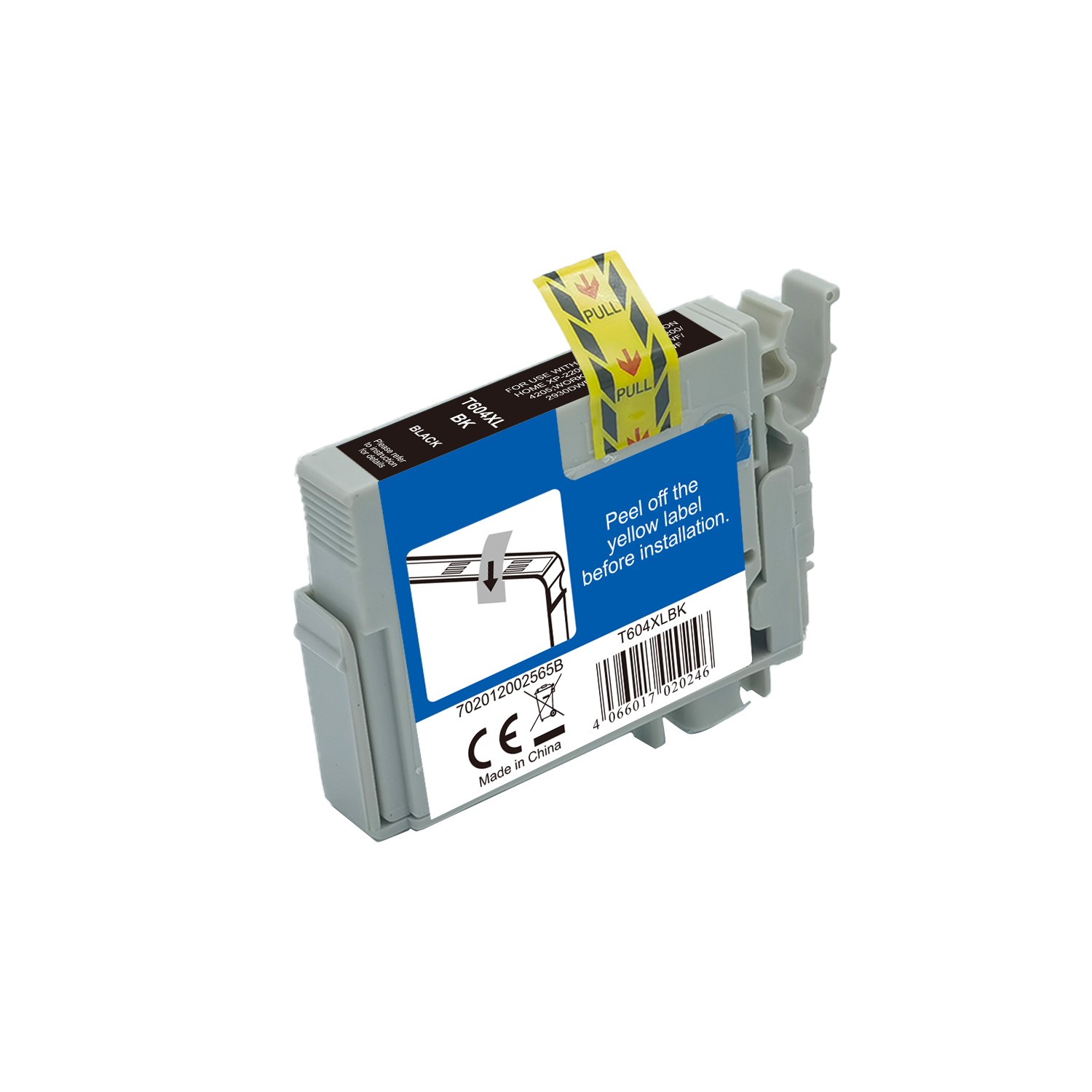 T604XLBK alternativ Tinte black für Epson / C13T10H14010 / 13ml / 600 Seiten