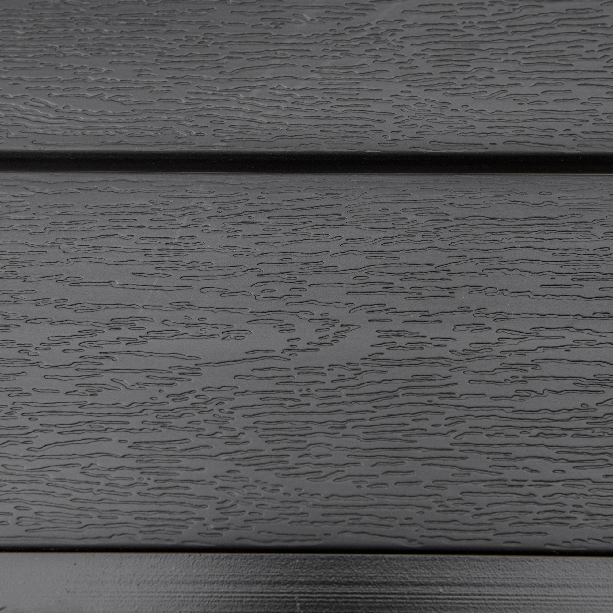 Gartentisch für 4 Personen Esstisch Aluminiumtisch Gartenmöbel Loungemöbel pflegeleicht Kunststoff Schwarz 78 x 78 x 74 cm