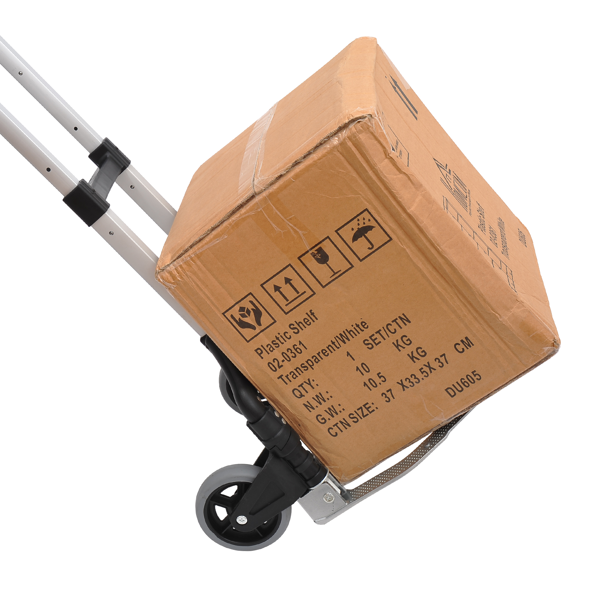 Alu Sackkarre Transportkarre klappbar Handkarre Stapelkarre Aluminium max. 70 kg belastbar