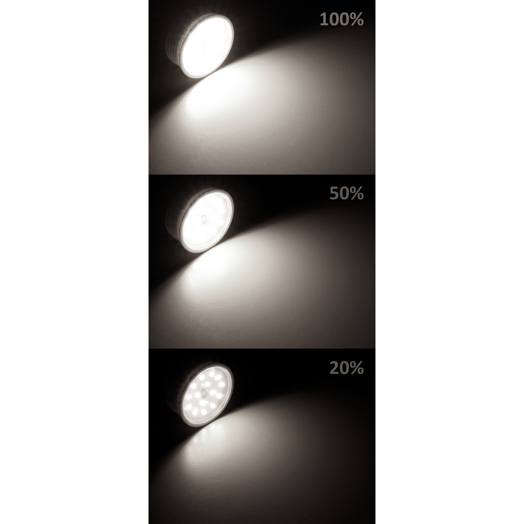 LED-Modul McShine, 7W, 470Lumen, 230V, 50x23mm, neutralweiß, 4000K, step-dimmbar