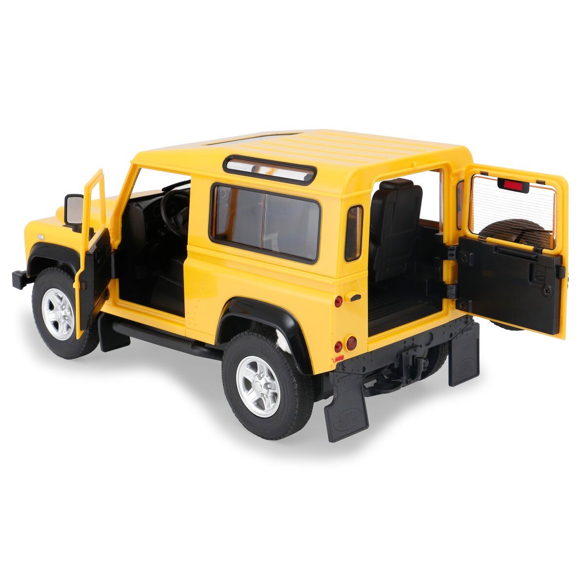 Land Rover Defender 1:14 gelb 2,4GHz Tür manuell