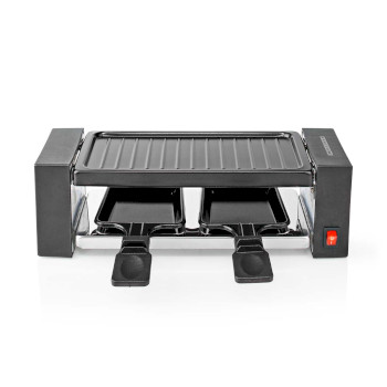 Raclette / Gourmet-Set | 2 Personen | 400 W | 23 x 10 cm | Antihaftbeschichtung