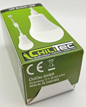 Baustellen-Leuchte A60 mit 15cm Kabel, 12W, 1130lm, 4000K neutralweiß