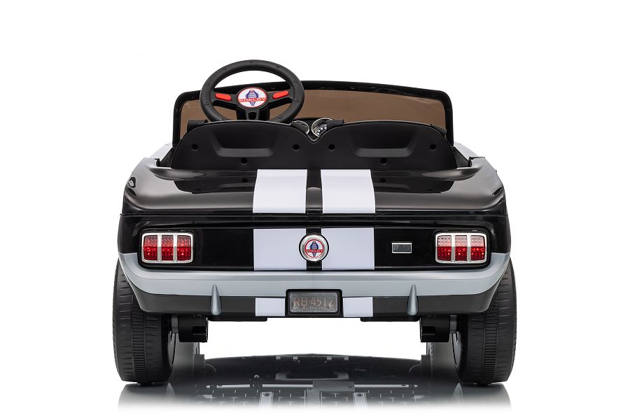 Kinderfahrzeug Ford Shelby GT350 - schwarz