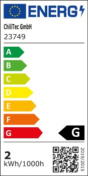 LED Akku-Tischleuchte "Foco Luz", 2900K, IP44, dimmbar, 26cm, matt schwarz