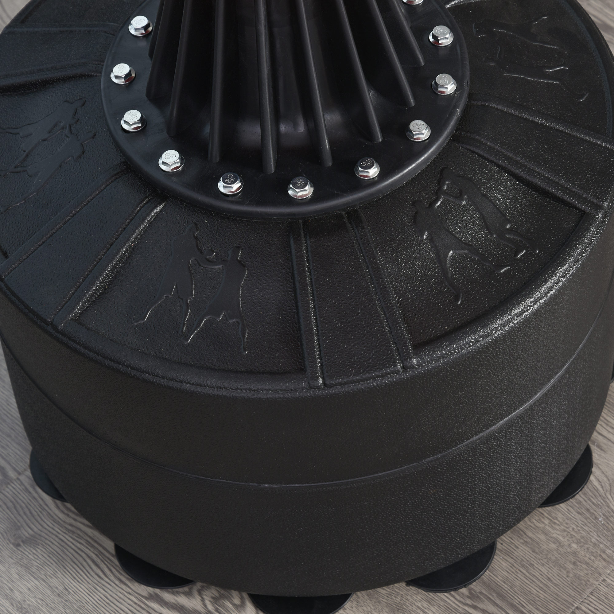 Boxsack stehend 155-205cm Höhenverstellbar Standboxsack mit 360° Reflexstange Speedball, Boxhandschuhen Pumpe, Punchingball Set für Erwachsene Jugendliche, Kickboxsack für Box Training