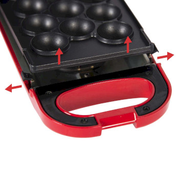 6-in-1-Snack-Maker / Comfortcook für leckere Waffeln, Donuts, Cake Pops, Madeleine-Kekse, Waffelschalen für Eis und Mini-Kuchen