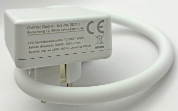 LED Steckdosenleuchte "CT-SEL" Weiß / 4Watt, dimmbar, 4000k, 300 Lumen