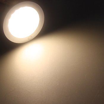 LED-Aufbauleuchte "ABL-R90" warmweiß / 3W, 12V= , 2900K, 337lm