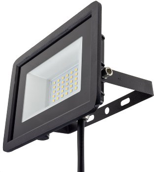 LED-Fluter SlimLine 30W, 12-24V=, IP65, 2721 Lumen, 4000K, neutralweiß