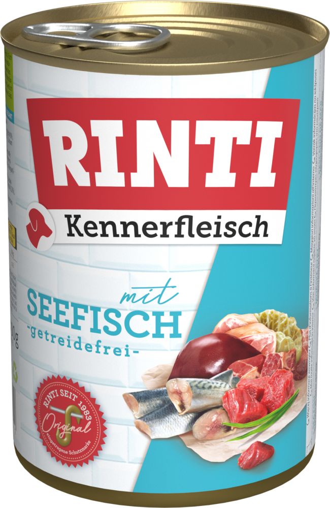 Rinti Kennerfleisch Seefisch - 400 g Rinti Kennerfleisch Seefisch - 400 g