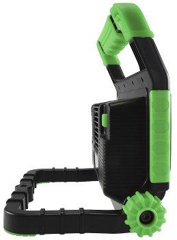 LED Baustrahler mit Akku "BSA-50" / 50W, 4200lm, 4500K / neutralweiß