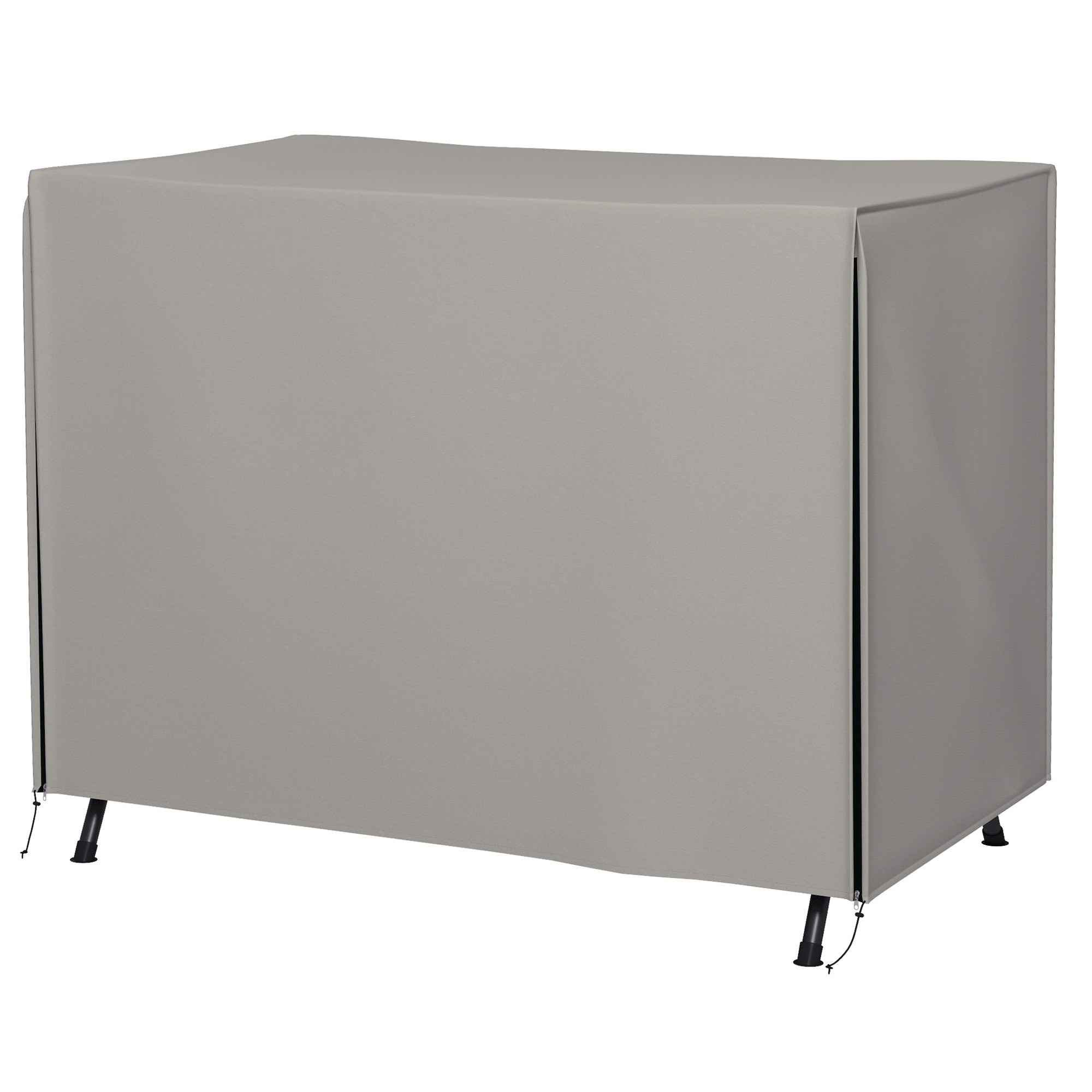 Schutzhülle für Gartenschaukel, reißfest, wetterfest, Tex-Lock-System, 205x124x164 cm, Grau