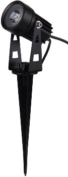 Gartenstrahler Set Solar mit 2 Spots, Solarzelle, Erdspieß, 3000k, IP65