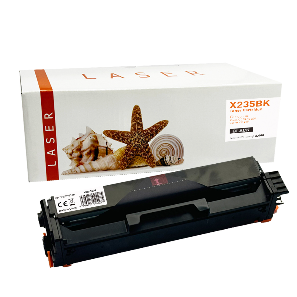C235schwarz alternativ Toner schwarz für Xerox / 6R04391 / 3.000 Seiten C235schwarz alternativ Toner schwarz für Xerox / 6R04391 / 3.000 Seiten