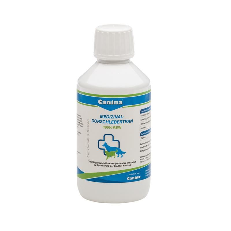 Canina Pharma Medizinal-Dorschlebertran 250ml Canina Pharma Medizinal-Dorschlebertran 250ml