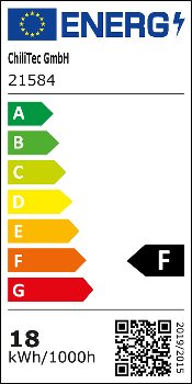 LED Deckenleuchte "HORTA", 60cm, IP65 / HF-Bewegungsmelder, 18W, 1562lm, 4000K
