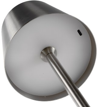 LED Akku-Tischleuchte "Foco Tenda" / 2900K, IP44, Touchschalter, 30cm