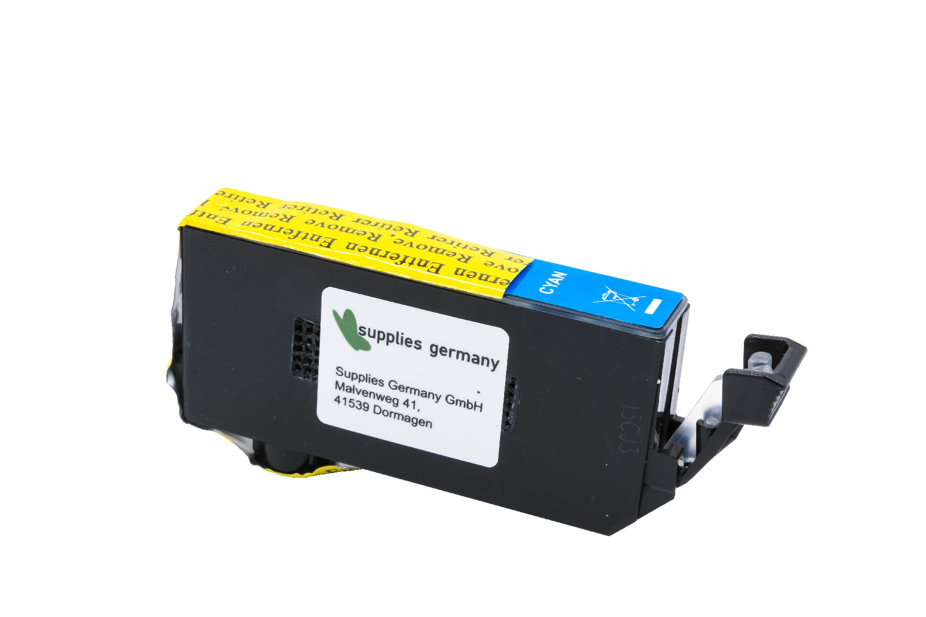 CLI526C alternativ Tinte cyan für Canon / 4541B001 / 10ml / mit Chip