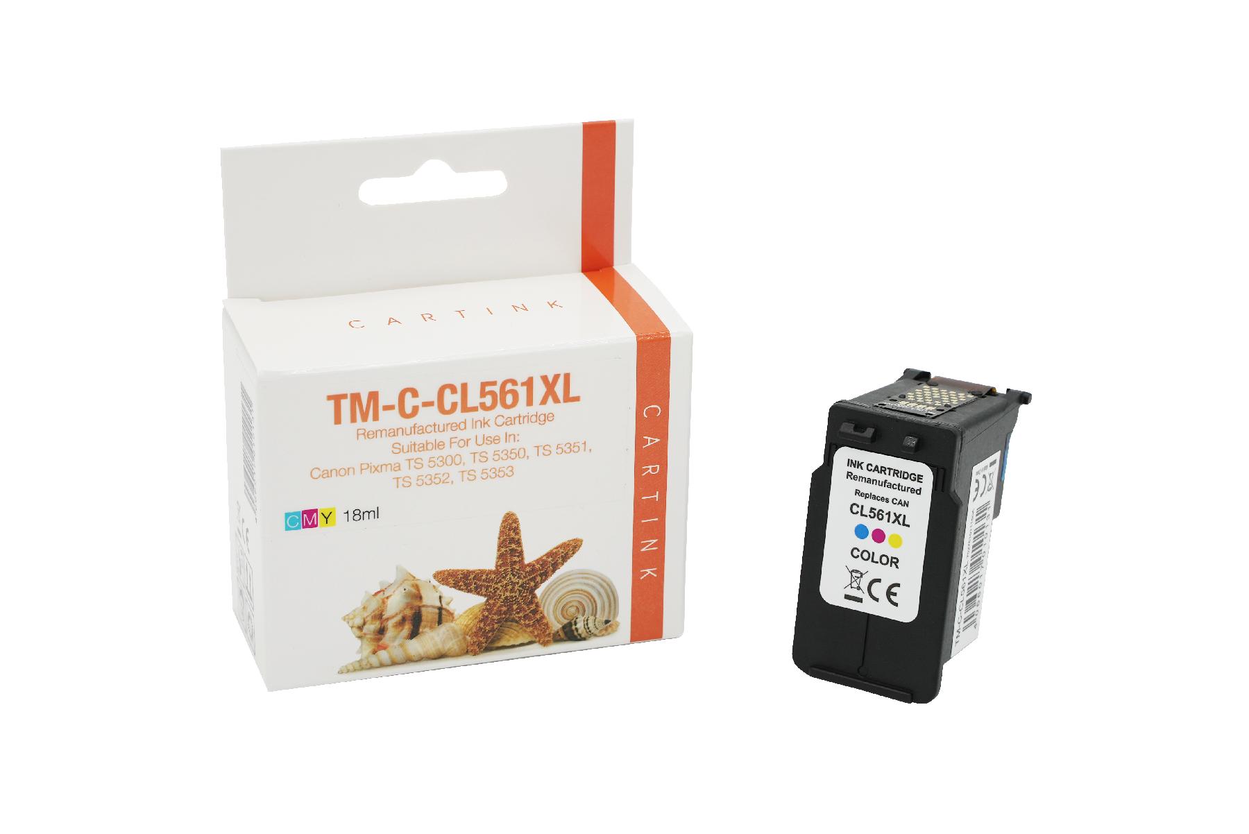 CL561XXL Refill Tinte Color für Canon / 3730C001 / 18ml