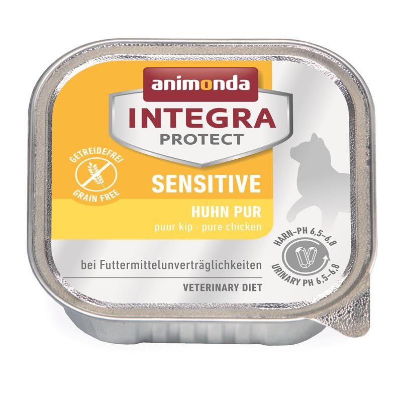 Animonda Cat Schale Integra Protect Sensitiv mit Huhn pur 100g