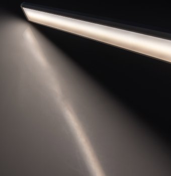 LED Unterbauleuchte "Comprido 600 CCT" / 230V, 60cm, IR-Sensor, 3000k - 6500k
