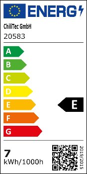 LED Unterbauleuchte "SMD pro" 60cm, 7W, 780lm, 3000k, Licht warmweiß