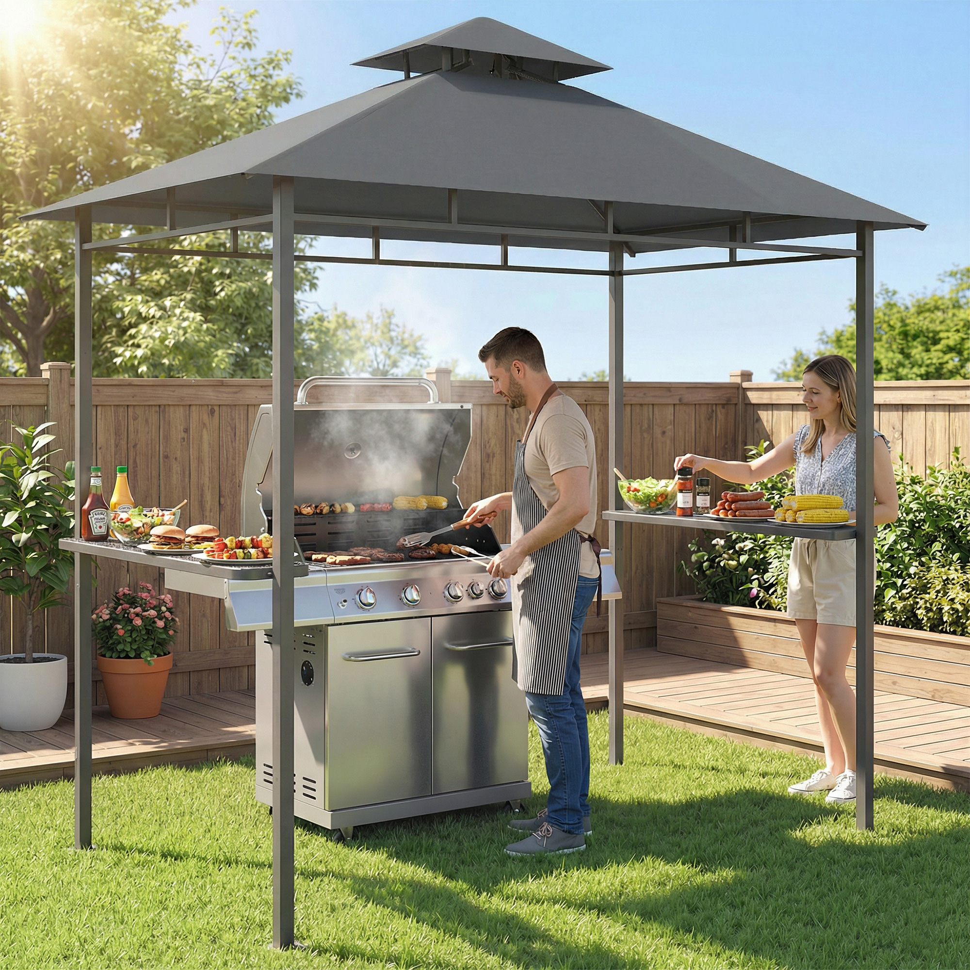outsunny-grillpavillon-2-4-x-1-4-m-windfest-grilluberdachung-mit-doppeldach-luftungsoffnung-seitenregalen~24DEA7V6HQO00