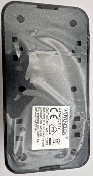 FASKO Kombi Steckdose Schalter,Anthrazit / 250V~, Aufputz, Schraubanschluss